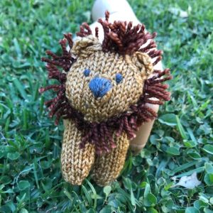 ColourSpun Lion Finger Puppet Kit