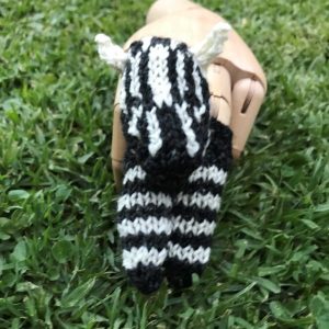 ColourSpun Zebra Finger Puppet Kit