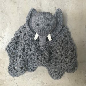 ColourSpun Elephant Buddy Blankie Kit