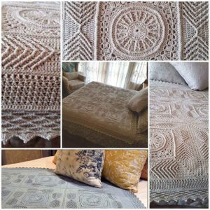 The Neave Collection's Dearly Beloved Crochet Blanket Collage