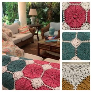 Octagon Liaison Throw Collage