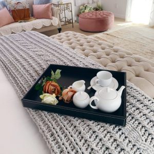 Cables for Dana - Crochet Throw Kit