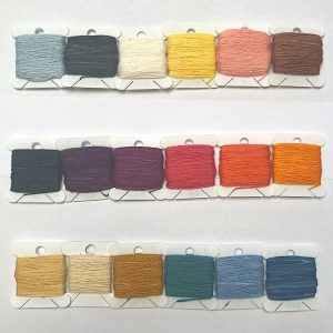 Pure Cotton Embroidery Thread Colour Stacks