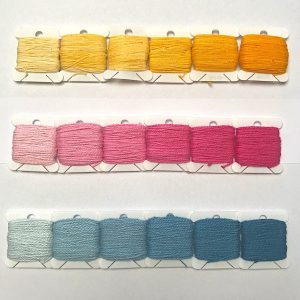 Pure Cotton Embroidery Thread Ombre Stacks