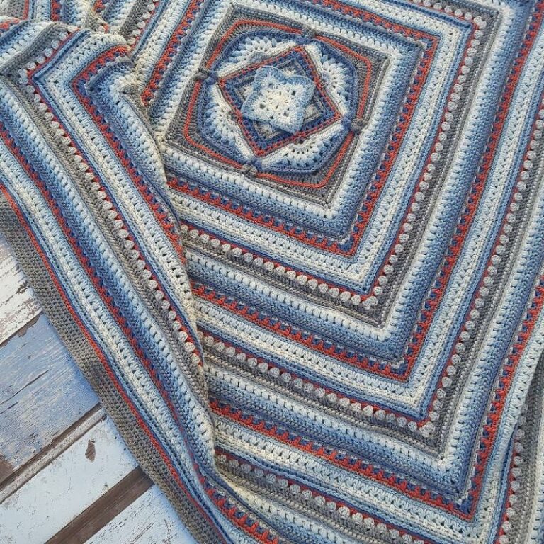 For Yiayias Boy - a Hooked on Sunshine blanket kit.