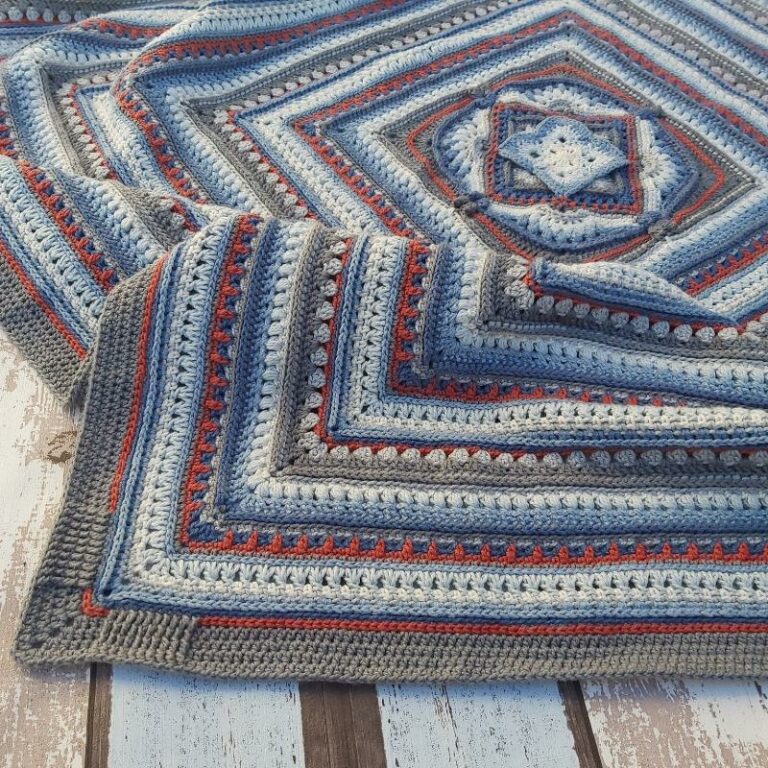 For Yiayias Boy - a Hooked on Sunshine blanket kit.