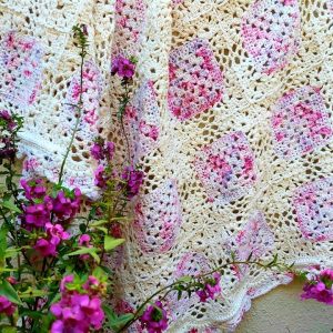 Babushka Afghan / Blanket Kit designed by Vanessa of Hooked on Sunshine