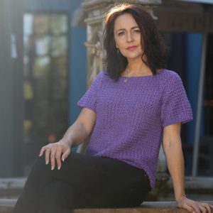 Fynbos Crochet Top Kit - front view