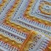 whatcha-ma-call-it blanket/afghan close up of corner and border detail