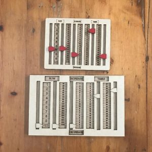 Knit and Crochet counting tool in sizes small and large