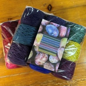 Pure Merino Colour Ways. 9 -12 balls of yarn are packed to give you a beautifully themed colour palette.