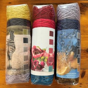 Pure Merino Five, 5 balls of yarn are perfectly stacked to give you a beautifully themed colour palette.