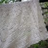 Ardith Baby Girl crochet blanket in Natural colour pure cotton