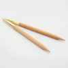 Knitpro Basix Birch wood Interchangeable Knitting Needles - laid flat