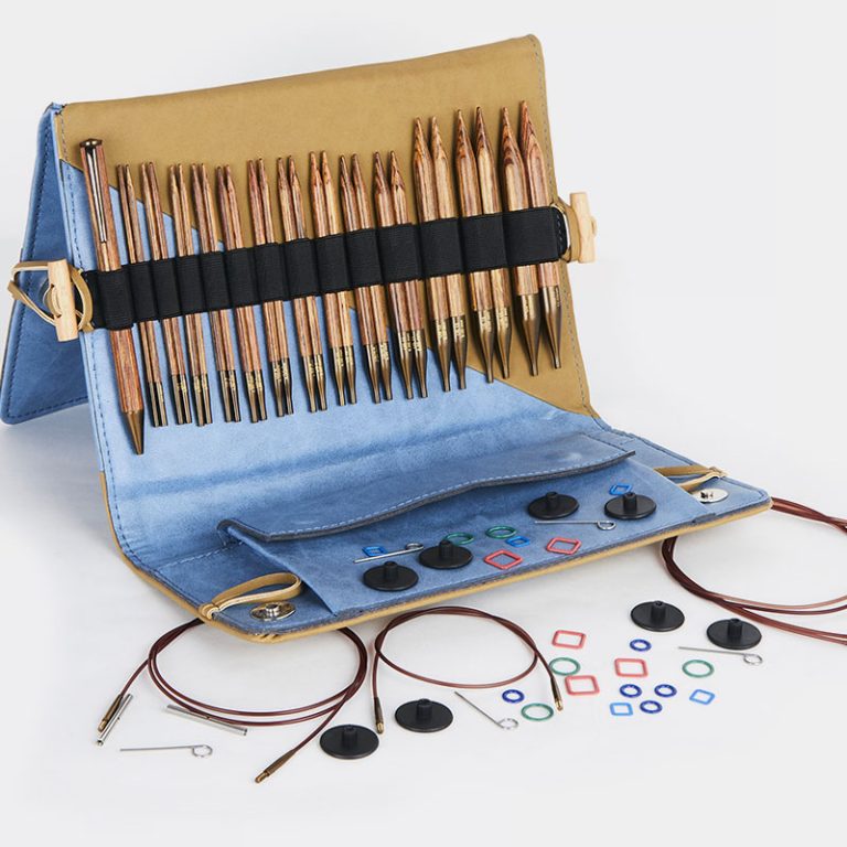 Knitpro Ginger Deluxe interchangeable circular knitting needles-set1