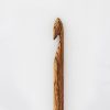 Ginger Afghan/Tunisian Interchangeable Crochet Hook close up of throat