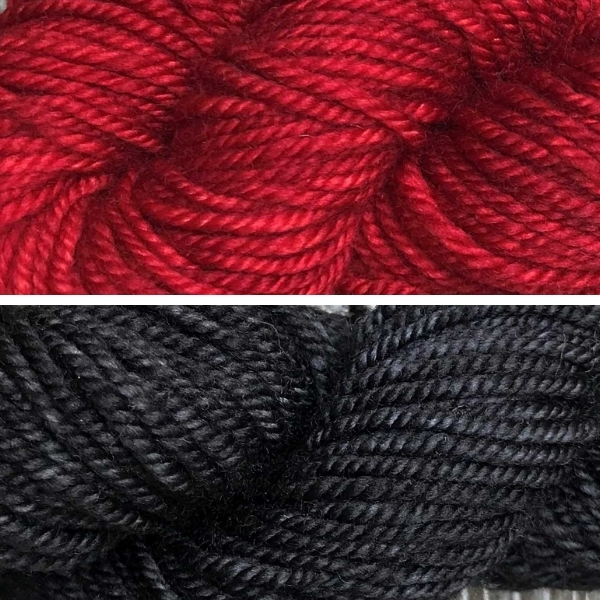 Crimson Red and Liquorice