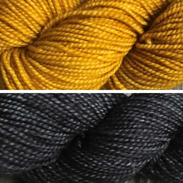 Hello Yellow and Charcoal